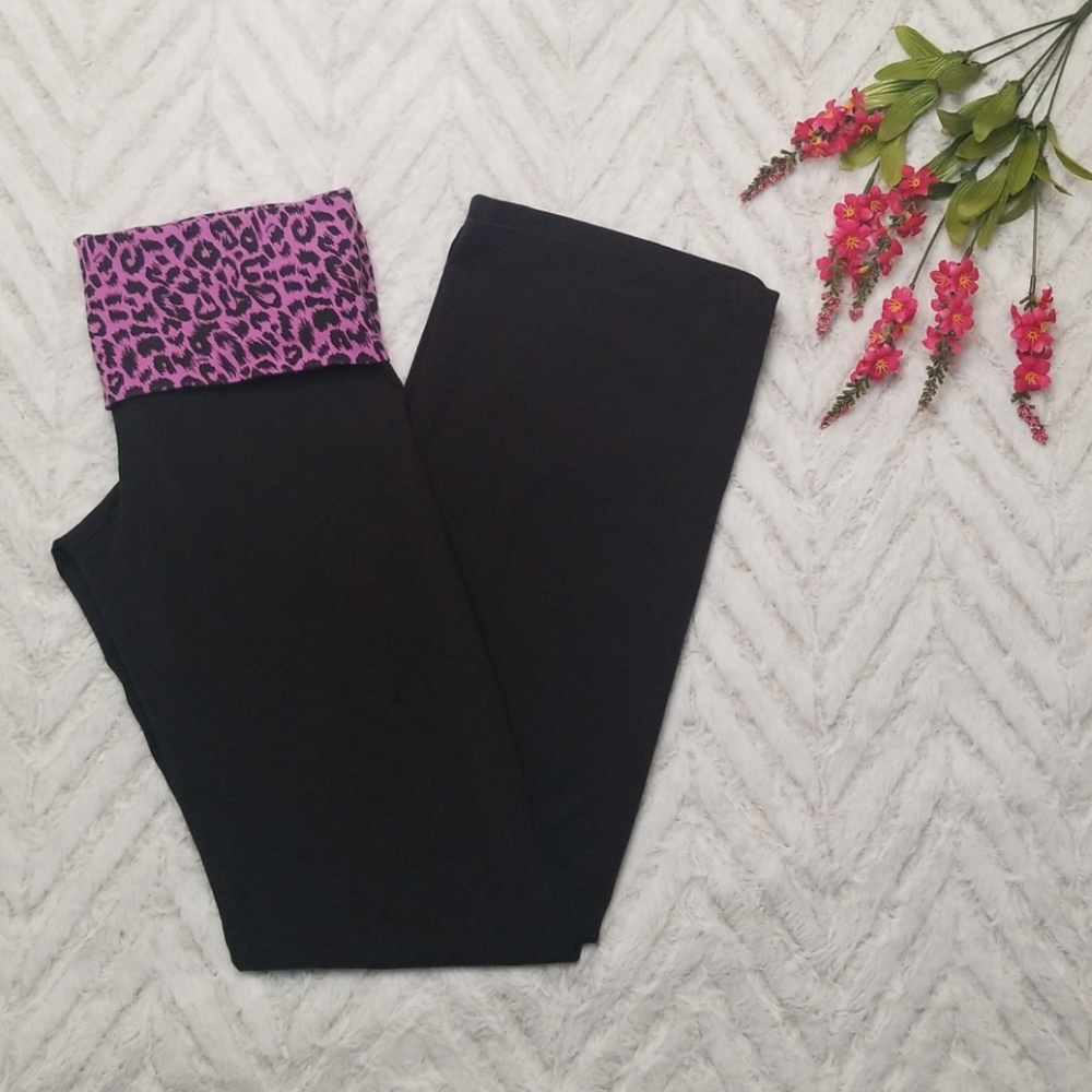 New Victoria's Secret PINK Yoga Pants Purple